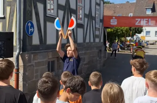 Spendenlauf der Valentin Traut Schule
