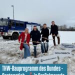 Spatenstich für den neuen THW Standort
