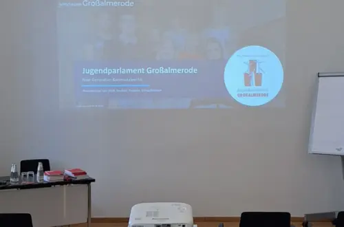 Jugendparlament beim Demokratie Forum in Berlin